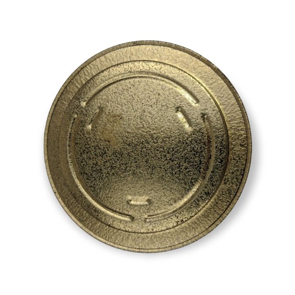 Decorative Mississippi 3.5 inch Round Metal Coaster Ashtray Dish 2 Pieces - Picture 4 of 6